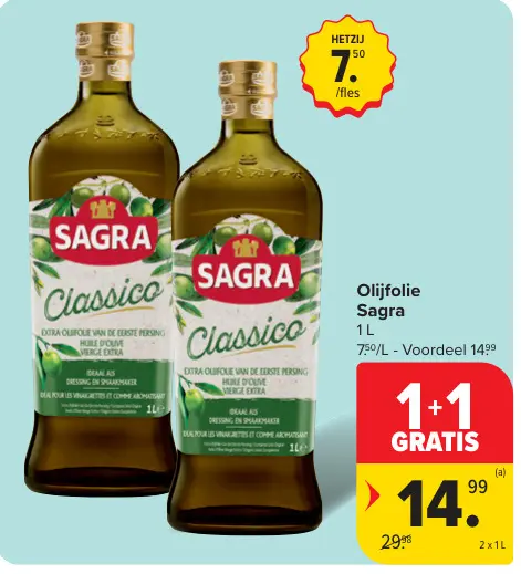 Promotie: Olijfolie