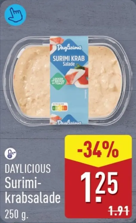 Aanbieding: Surimi-krabsalade