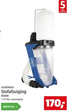 Aanbieding: Stofafzuiging DC500