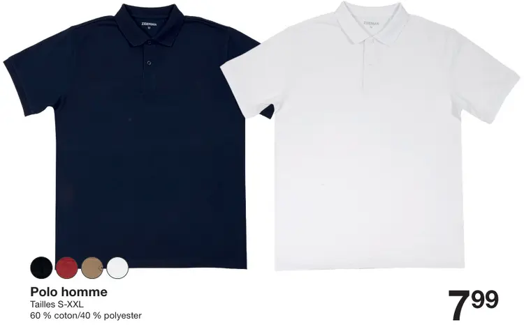 Offre: Polo homme