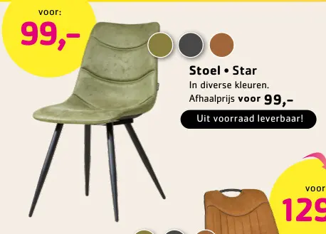 Promotie: Stoel