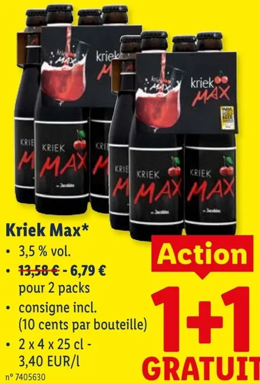 Offre: Jacobins Kriek Max