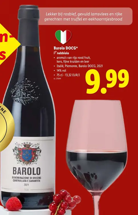 Promotie: Barolo DOCG