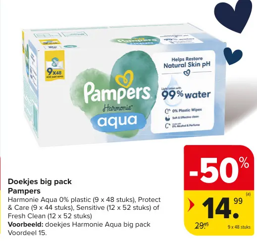 Promotie: Doekjes big pack