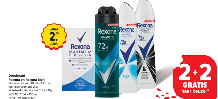 Aanbieding: Deodorant