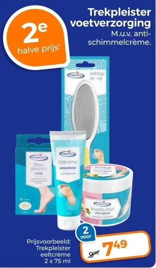 Aanbieding: Trekpleister voetverzorging
