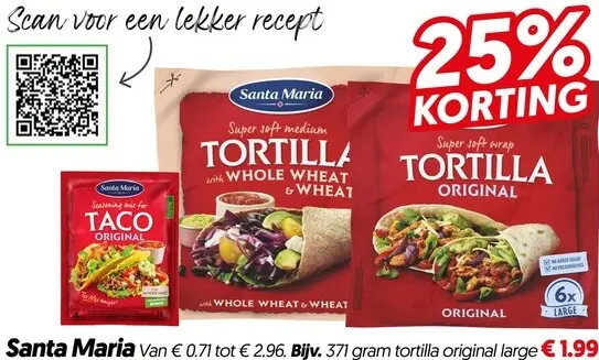 Aanbieding: Santa Maria Tortilla
