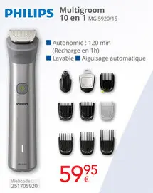 Offre: Multigroom
