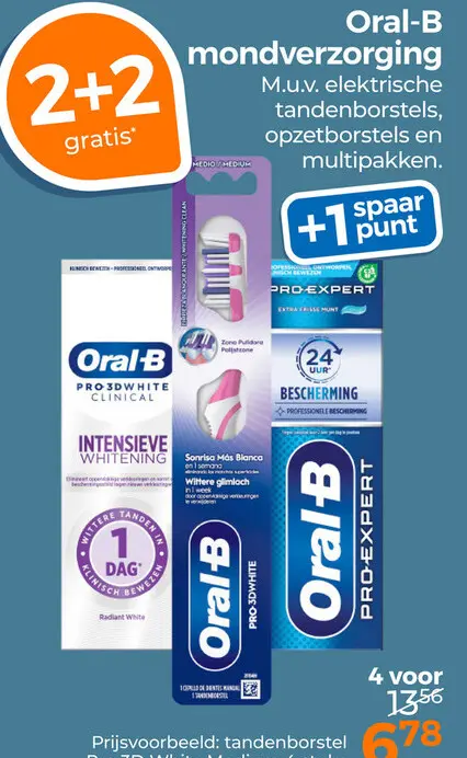 Aanbieding: Oral-B mondverzorging