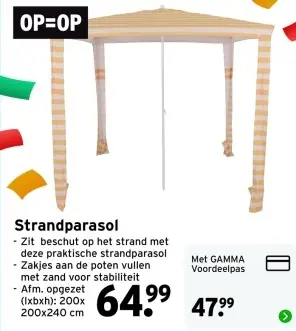Aanbieding: Strandparasol