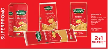 Aanbieding: Deegwaren Panzani