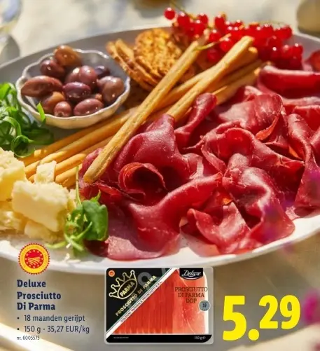Promotie: Prosciutto Di Parma