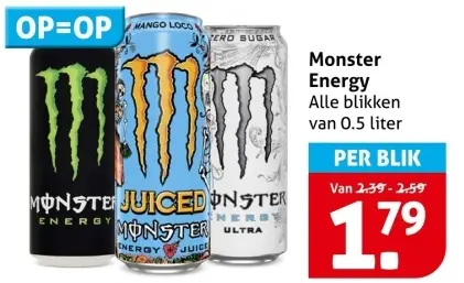 Aanbieding: Monster Energy
