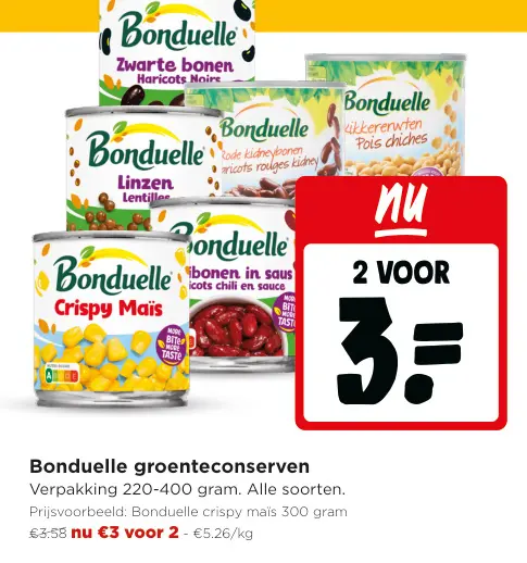 Promotie: Groenteconserven
