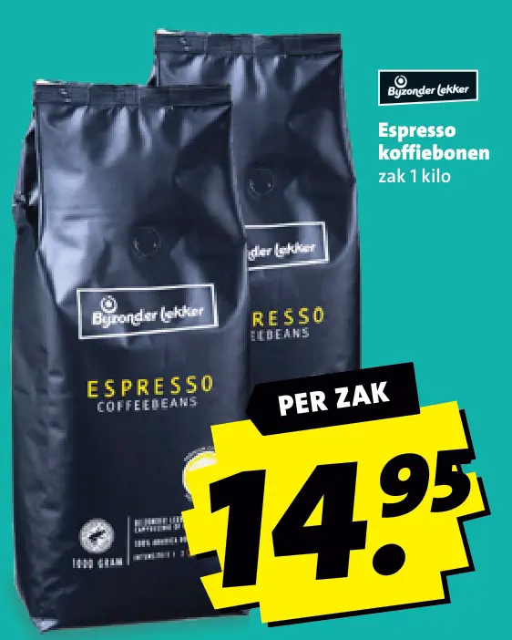 Aanbieding: Espresso koffiebonen
