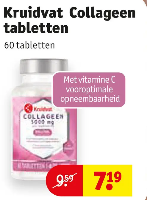 Promotie: Kruidvat Collageen tabletten