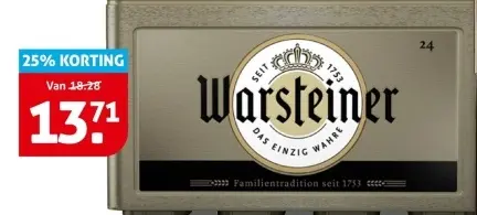 Aanbieding: Warsteiner