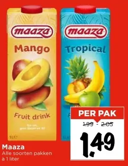 Aanbieding: Maaza
