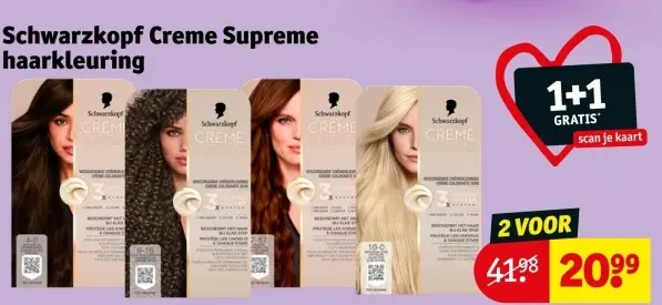 Aanbieding: Creme Supreme haarkleuring