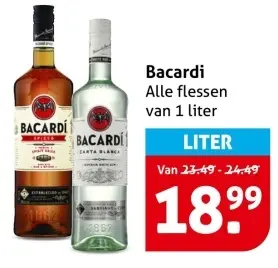 Aanbieding: Bacardi
