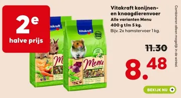 Aanbieding: Konijnen- en knaagdierenvoer