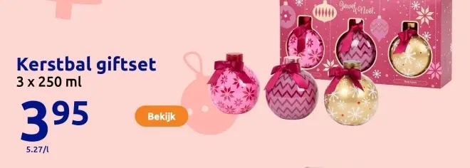 Aanbieding: Kerstbal giftset