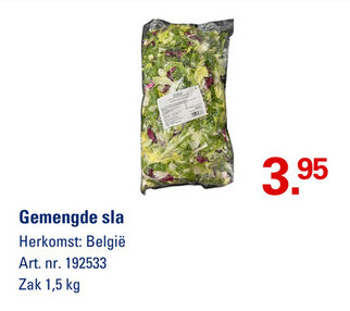 Aanbieding: Gemengde sla