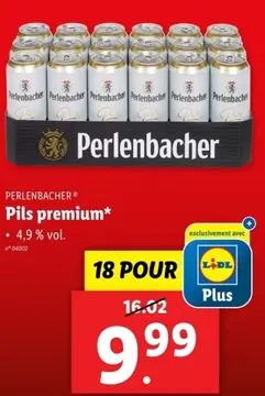 Offre: Perlenbacher Pils premium