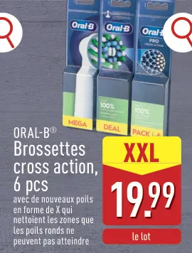 Offre: Brossettes cross action
