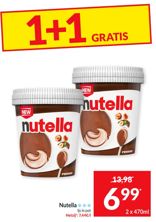 Promotie: Nutella