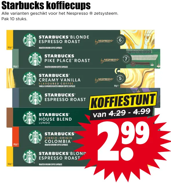 Aanbieding: Koffiecups
