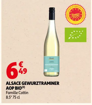 Promotie: Alsace gewurztraminer
