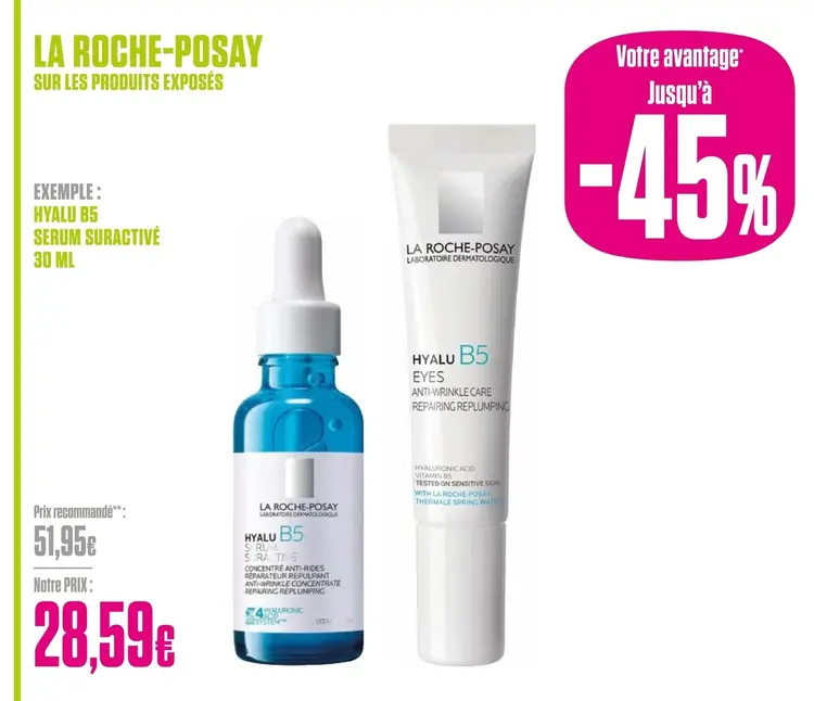 Offre: Hyalu b5 serum suractivé