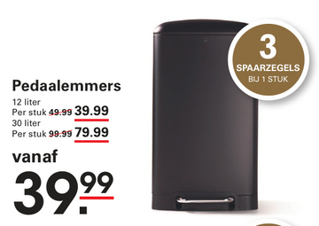 Aanbieding: Pedaalemmers