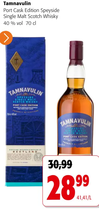 Promotie: Port Cask Edition Speyside Single Malt Scotch