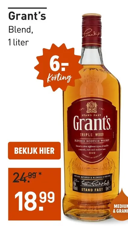 Aanbieding: Grant's Blend