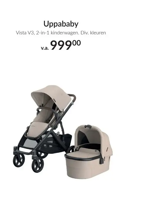 Aanbieding: Vista V3, 2-in-1 kinderwagen