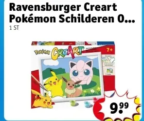 Aanbieding: Ravensburger Creart Pokémon Schilderen