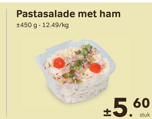 Aanbieding: Pastasalade met ham
