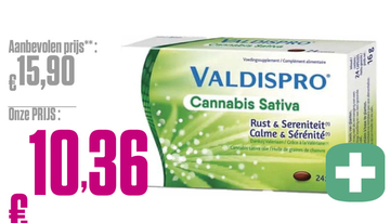 Aanbieding: VALDISPRO Cannabis Sativa