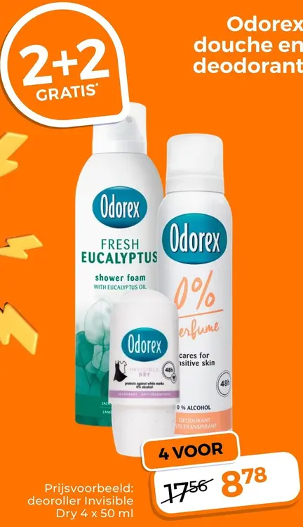 Aanbieding: Douche en deodorant
