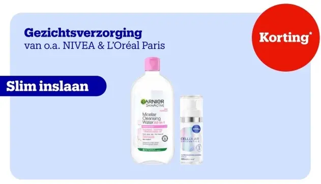 Aanbieding: Gezichtsverzorging