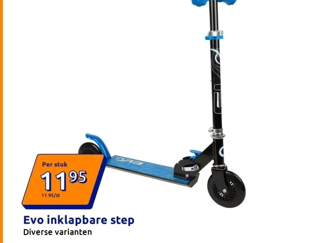 Promotie: Evo inklapbare step