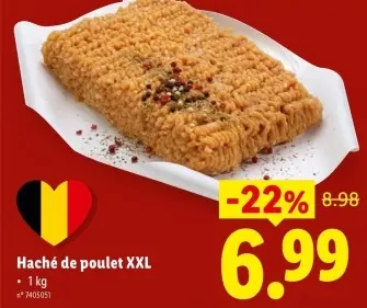 Offre: Haché de poulet XXL