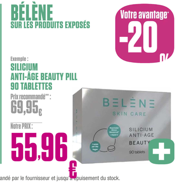 Offre: SILICIUM ANTI-AGE BEAUTY PILL