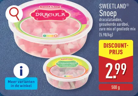 Promotie: SWEETLAND® Snoep