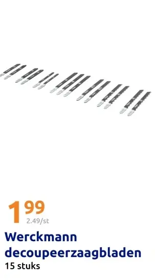 Aanbieding: decoupeerzaagbladen