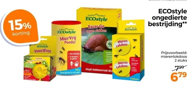 Aanbieding: ECOstyle ongedierte bestrijding