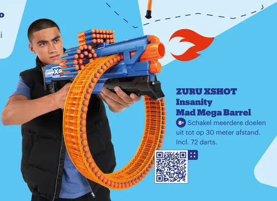 Aanbieding: Insanity Mad Mega Barrel