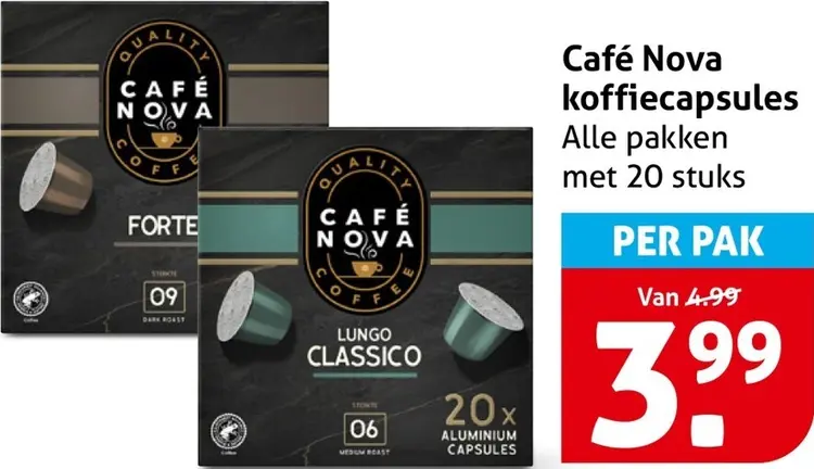 Aanbieding: Koffiecapsules